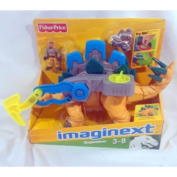 Fisher-Price Imaginext Stegosaurus Dino - Picture 1 of 5